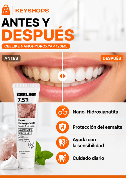 NanoSmile: Protege tu esmalte, disfruta tu sonrisa.